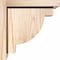 Ekena Millwork Alpine Smooth Corbel w/Backplate, Douglas Fir, 7 1/2"W x 10"D x 10"H COR08X10X10ALP01SDF - alternate 2
